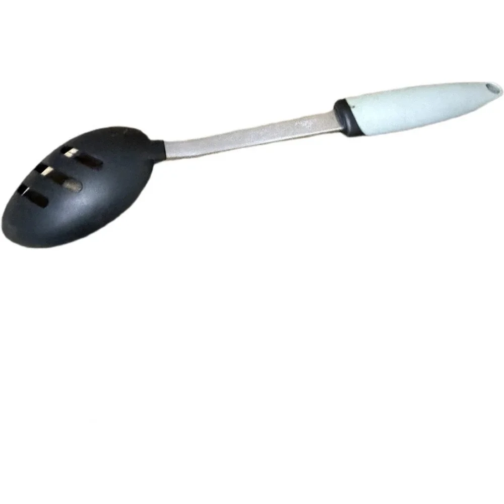 ChefCraft Slotted Serving Spoon Black Nylon Heat Resistant Utensil BPA Free